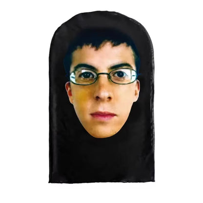 Cosplay 3D Printed Kanye Mask Stretch Mesh Full Face Mask Men Women Role Play Headdress Halloween Fashion Balaclava Headdress