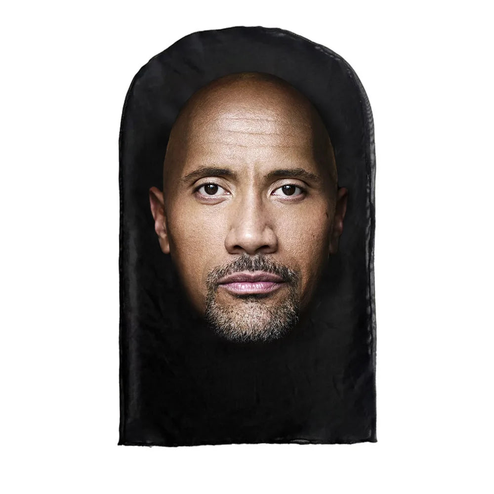 Cosplay 3D Printed Kanye Mask Stretch Mesh Full Face Mask Men Women Role Play Headdress Halloween Fashion Balaclava Headdress