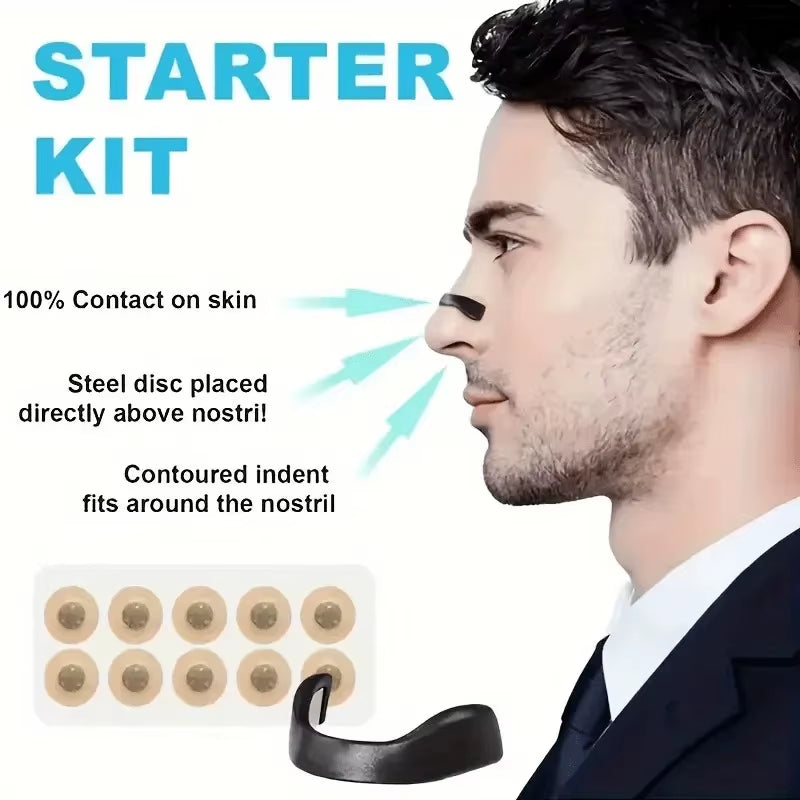 Sport Nasal Dilator Sleep Nasal Breathing Dilators Starter Kit Nose Breathe Strips Magnetic Nasal Strips Reduce Snoring