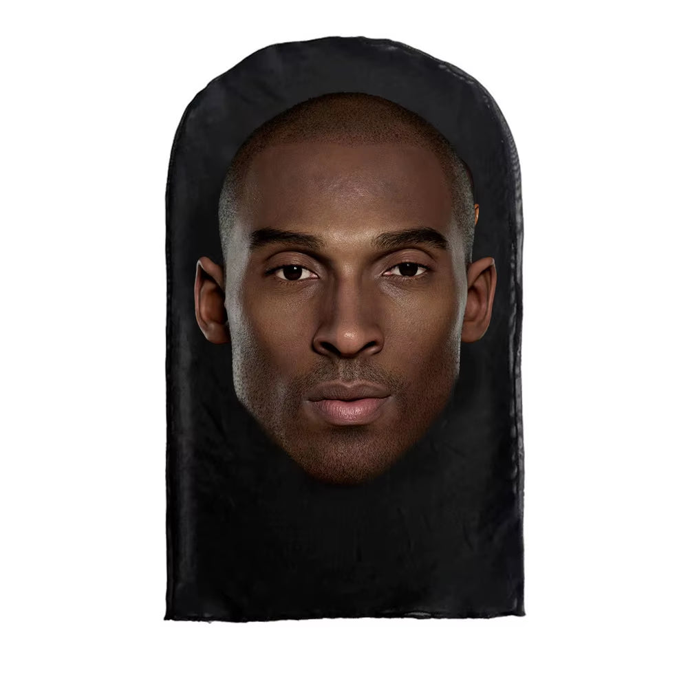 Cosplay 3D Printed Kanye Mask Stretch Mesh Full Face Mask Men Women Role Play Headdress Halloween Fashion Balaclava Headdress